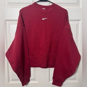 Women’s Nike Red Sportswear Sweatshirt XS